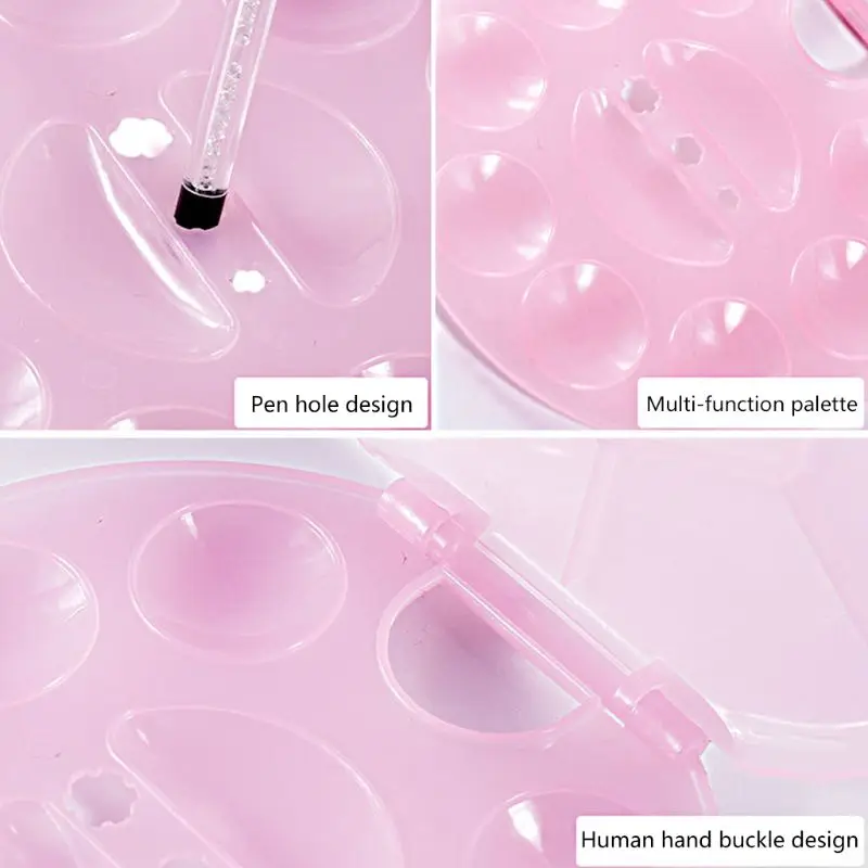 Палитра Цветов для дизайна ногтей пудра полировка смешивание цветов подходящая