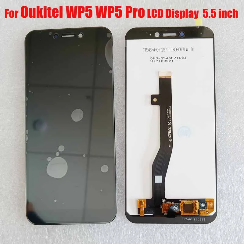 Pantalla LCD t&aacute;ctil para m&oacute;vil, montaje de digitalizador de repuesto para OUKITEL K10, K15 Plus, C21, K6000 Pro, WP9, WP7, WP5-4