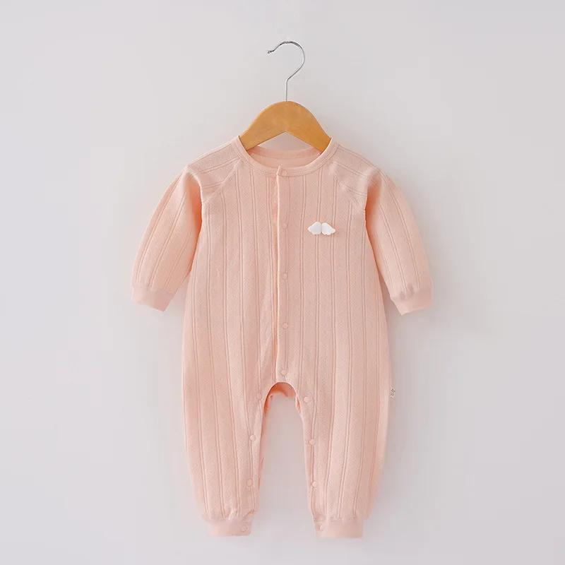 

Baby Girls boys Rompers Spring Autumn Infant Long Sleeve Newborn Infant Baby Cotton Sweet Sleepware One-piece Clothing
