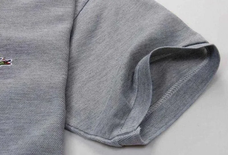 

Camiseta de manga corta para hombre y mujer, Polo de banda de alta calidad, ropa clsica informal para hombre, 100% de algodn,