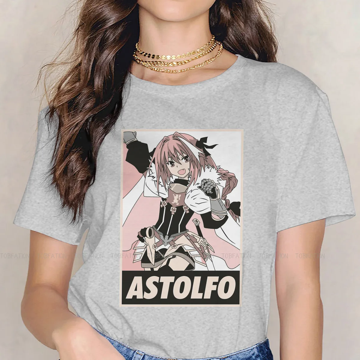 

Fate Grand Order Explore the Holy Grail 100% хлопковые футболки Fate Astolfo персонализированные 4XL 5XL мужские футболки 5XL одежда