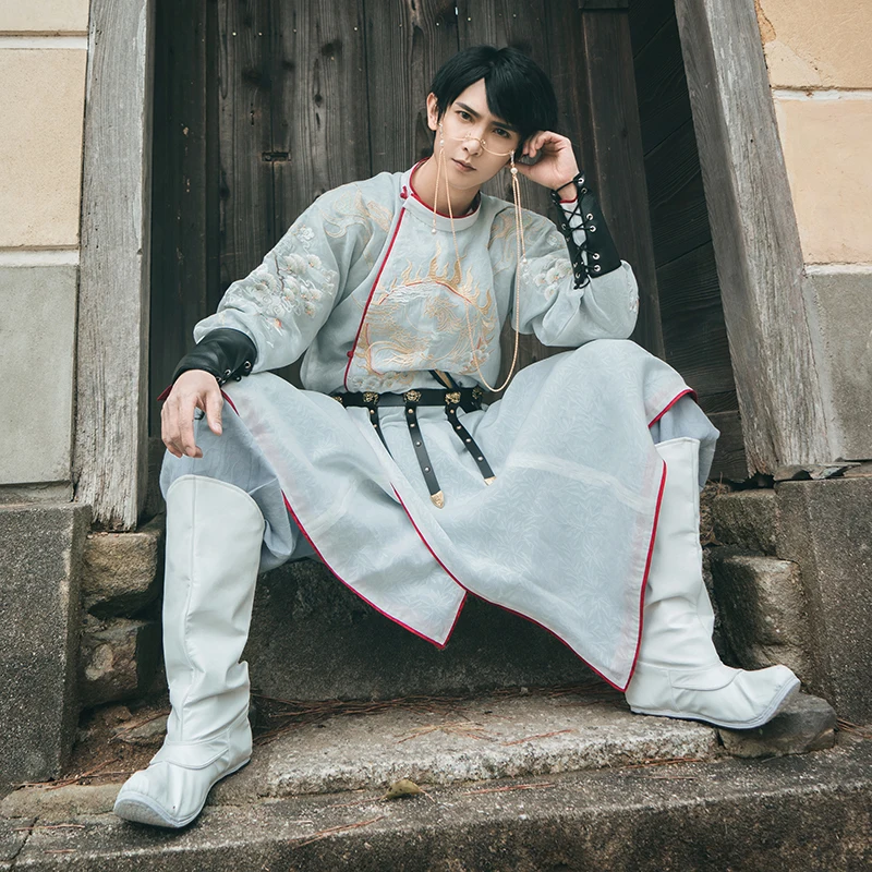 

[Jinseyizhuang】традиционный китайский костюм ханьфу MaoRiji