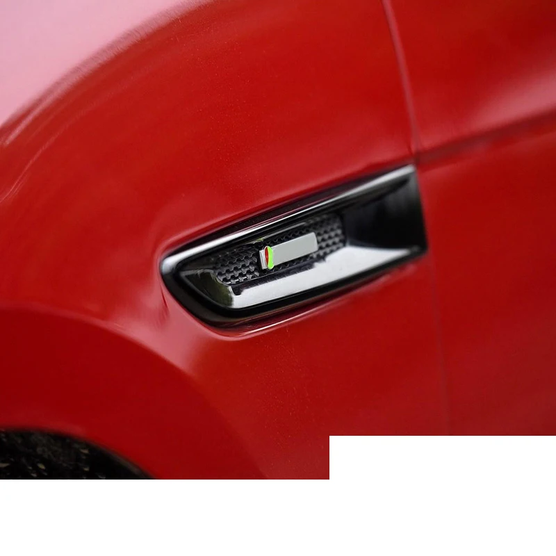 

Lsrtw2017 пианино черная живопись abs Автомобильная дверь боковая наклейка для jaguar f-pace xe xf 2016 2017 2018 2019