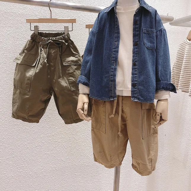 Весенняя детская одежда новые модные трендовые твидовые Свободные повседневные