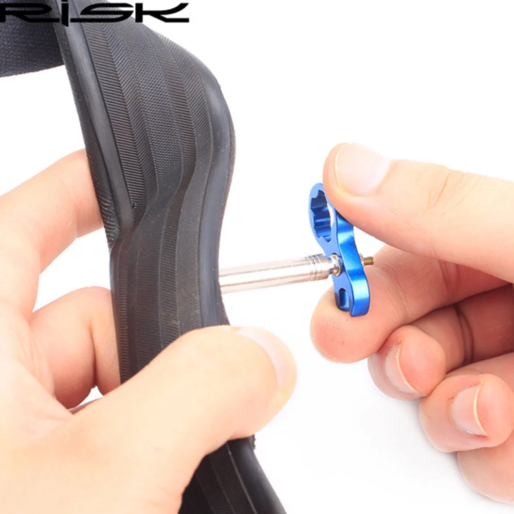 

Road Inner Tube Valve Mountain Bike Cycling Component Aluminum Alloy Repair Tool