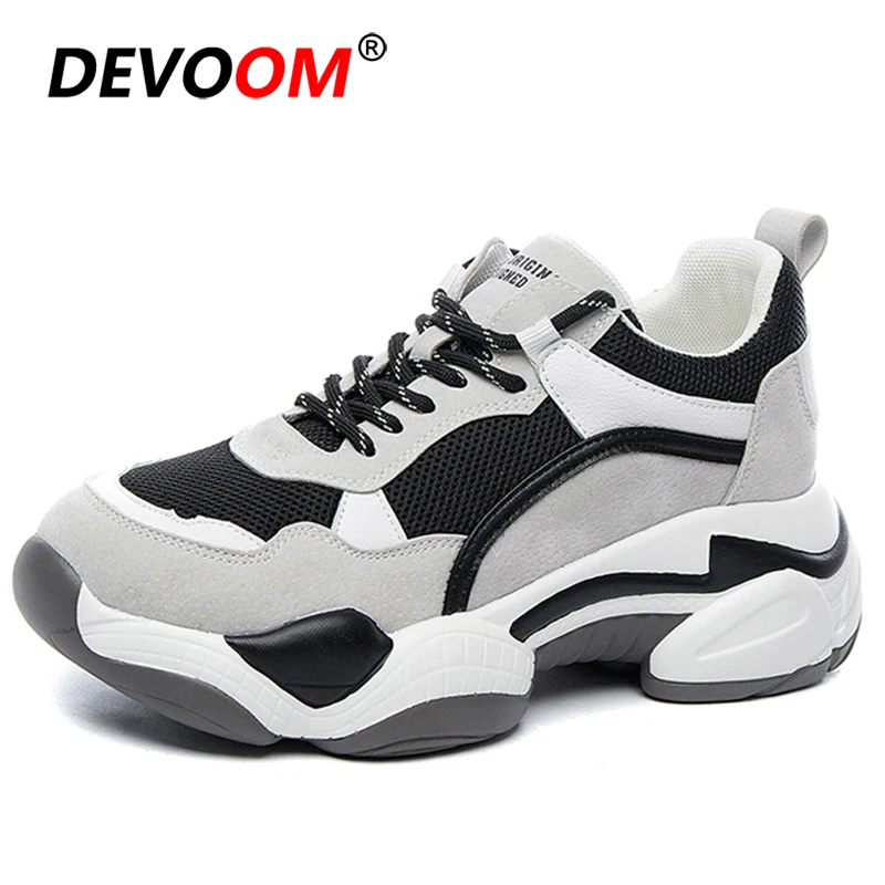 Осенние кроссовки для женщин спортивная обувь увеличивающая рост папы женские