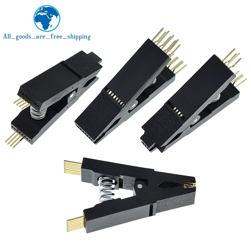 Программатор тестовый зажим SOP8 SOP16 SOP SOIC 8 soic 16soic8 SOIC16 SOIC8 DIP16 DIP Pin 16 IC без кабеля |