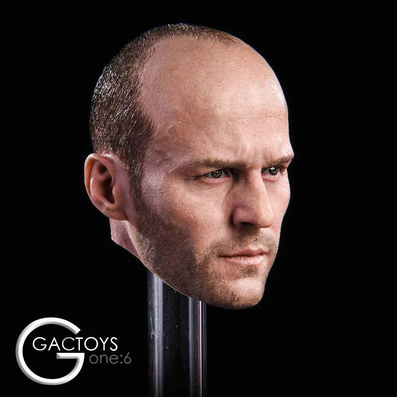 GACtoys GC023 1/6 мужской солдат голова резьба лысая звезда из фильма Лепка модель
