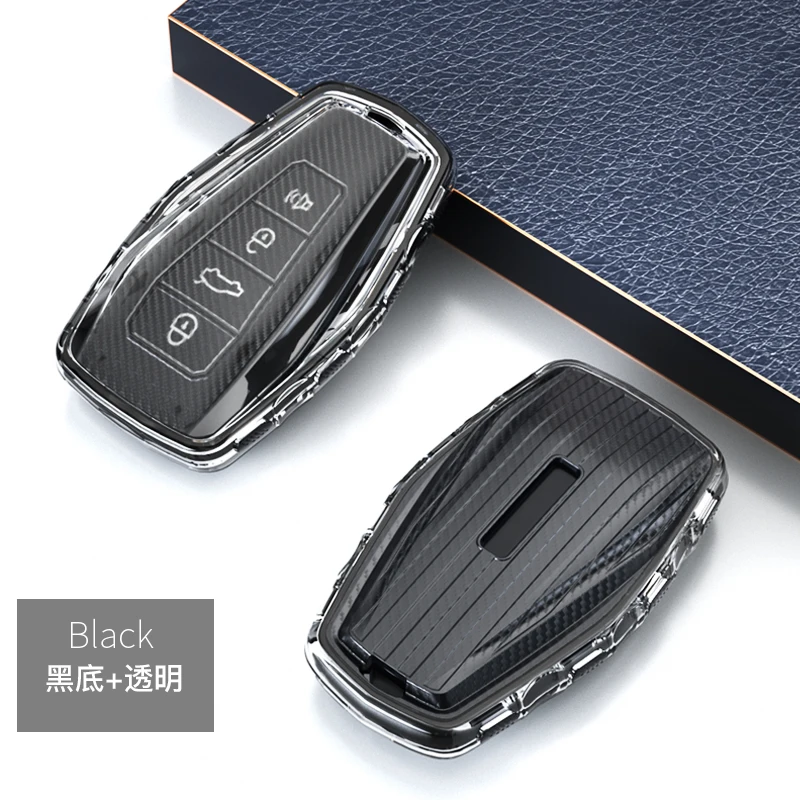 ТПУ чехол для ключей с дистанционным управлением автомобиля Чехол-держатель Geely