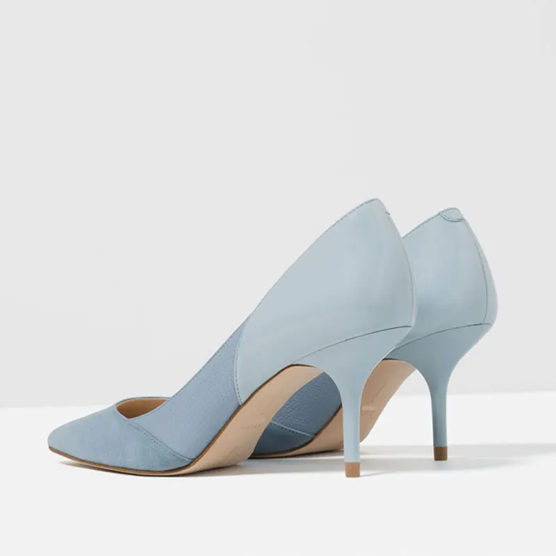 

Mixed Color Classic Women High Heels Shoes 7cm Female Simple Women Pumps Heels Dress Shoes Small Size 34-40
