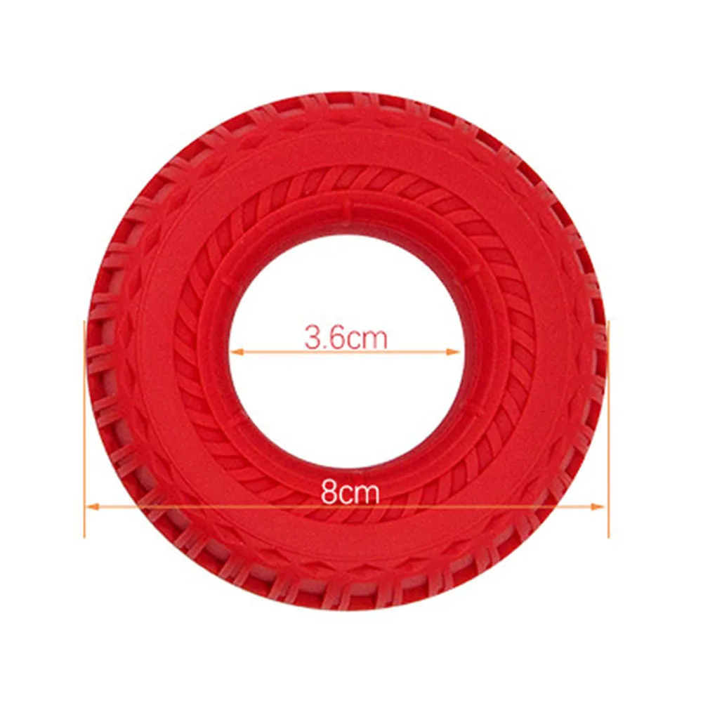 

Silicone Hand Grip Fitness Hand Grip Ring Carpal Expander Finger Muscle Strength Training Rehabilitation Stress Ring Ball