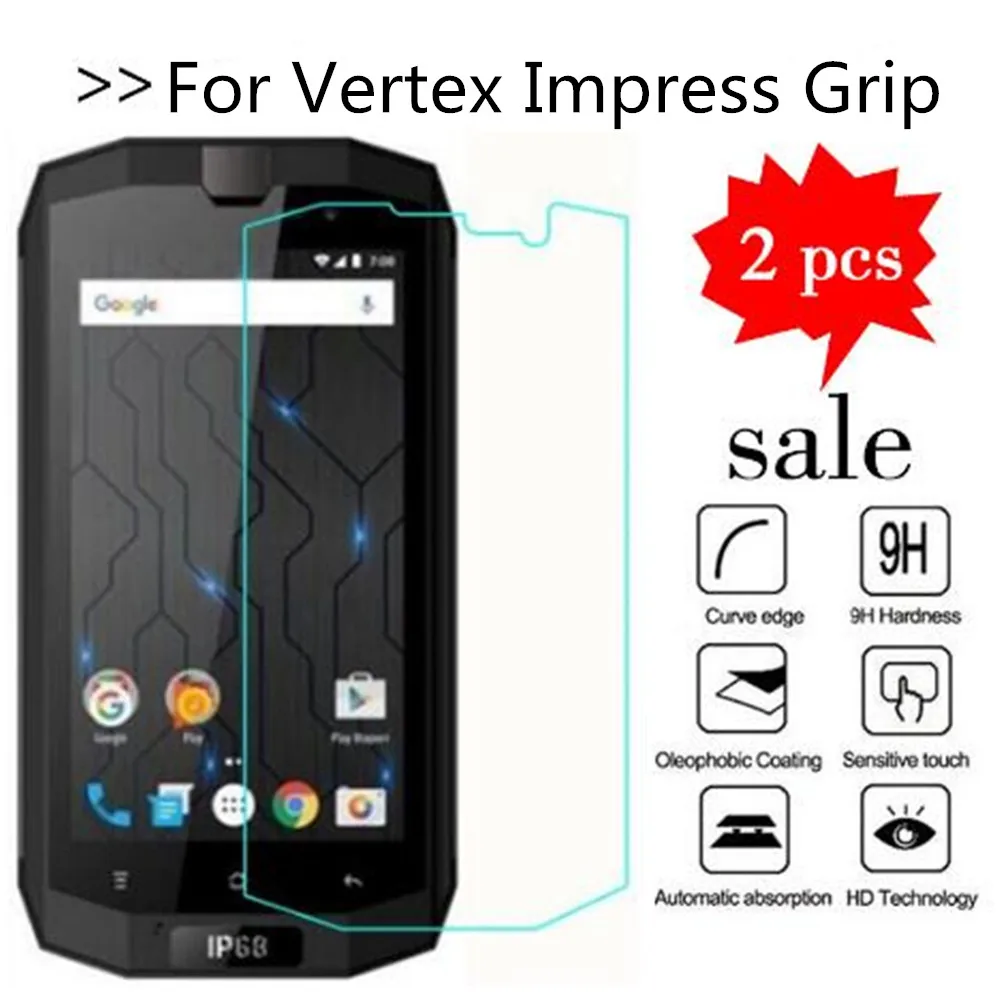 Для Vertex Impress Grip закаленное стекло 9H Высококачественная Защитная пленка Взрывозащищенный протектор экрана для Vertex Impress Grip