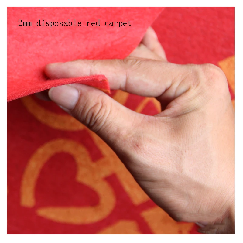 2019 Китайский классический горячего тиснения красной ковровой дорожки 2 мм