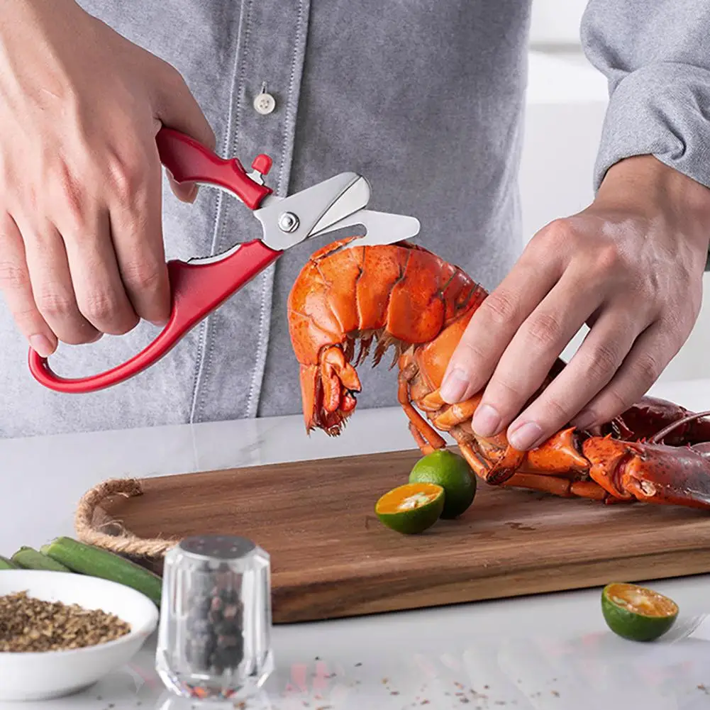 Съемные Многофункциональные кухонные ножницы|Приборы для морепродуктов| |