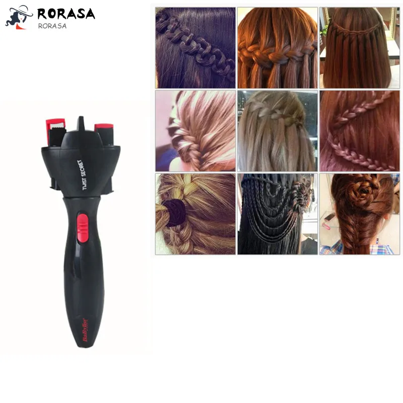 Автоматическая бигуди для волос Braider Инструменты укладки Smart DIY электрические две
