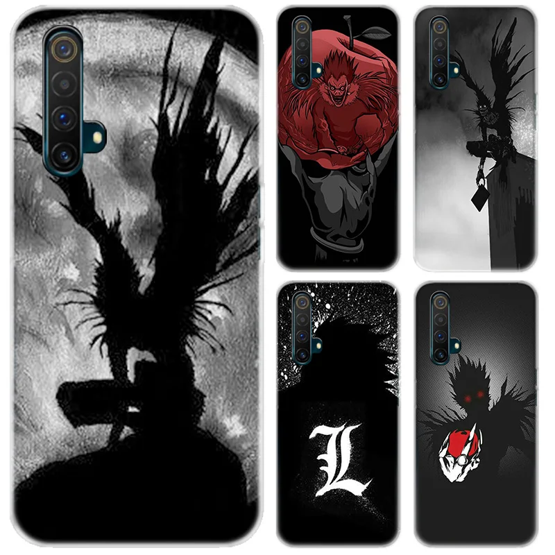 

Anime Manga Death Note Ryuk TPU Phone Case For Realme 5 6 7 X7 X50 Q2 Pro XT C3 7I C17 C11 C12 C15 Silicone Soft Cover