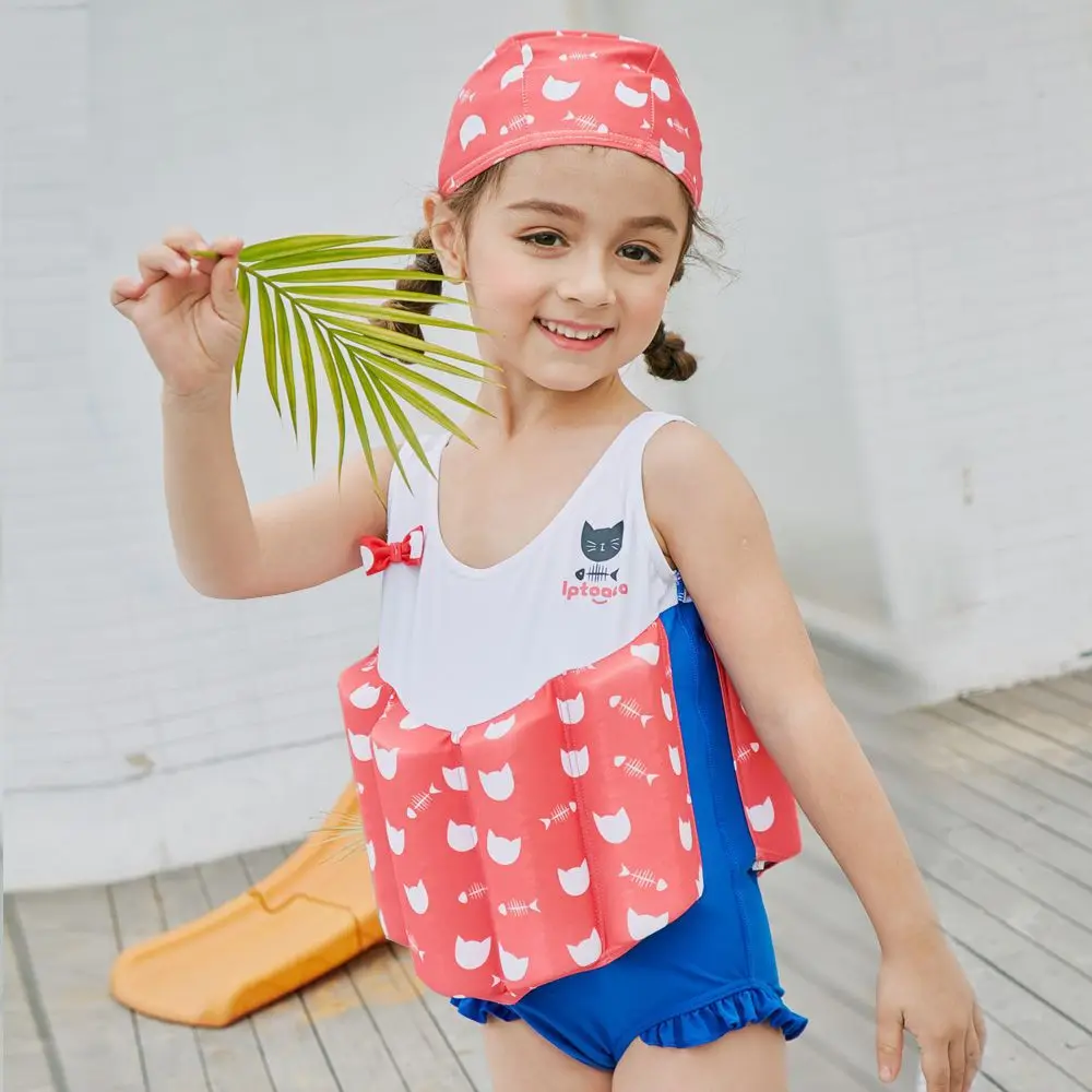 

Swimsuits Buoyancy Bathing Suit Cute for Children Baby Girls Swimming C55K Sale
