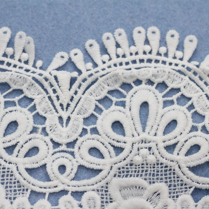 7 ярдов Высокое качество красивое кружево лента тесьма 135 мм кружевная отделка DIY