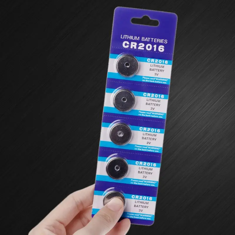 Батарейки-таблетки CR2016 литиевые 3 в 5 шт. | Электроника