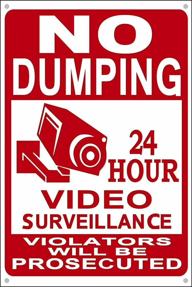 

Алюминиевый Предупреждение ждающий металлический знак 8x12 дюймов