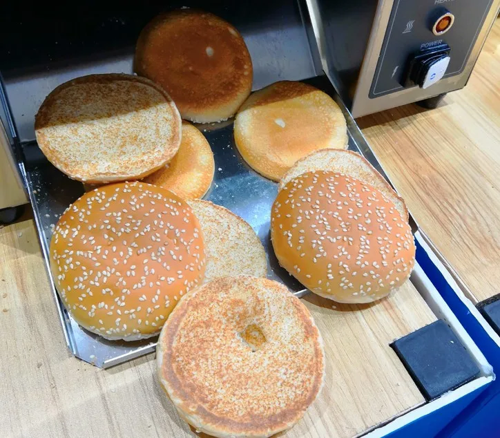 Simple Operation Bread Bakery Machine Hamburger Toaster Making Restaurant Cooking | Бытовая техника