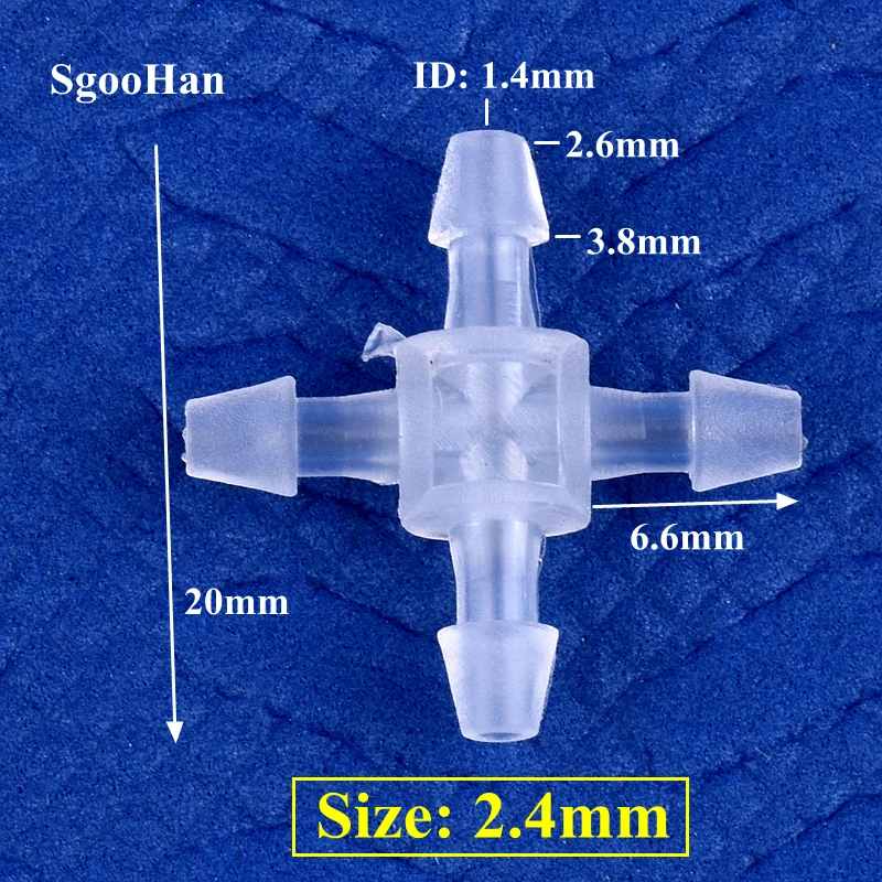 SgooHan пластиковые соединители для шланга 4-х канальные