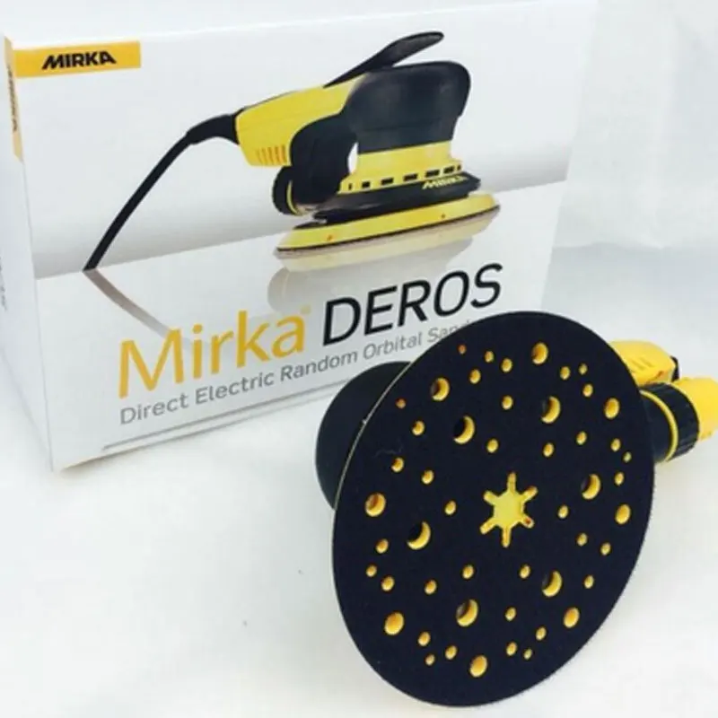 6 Inch MIRka Direct Electric Random Orbital Sanders Machine Withs 150mm Sandpaper 220V/240V Strong Dust Collection Polisher |