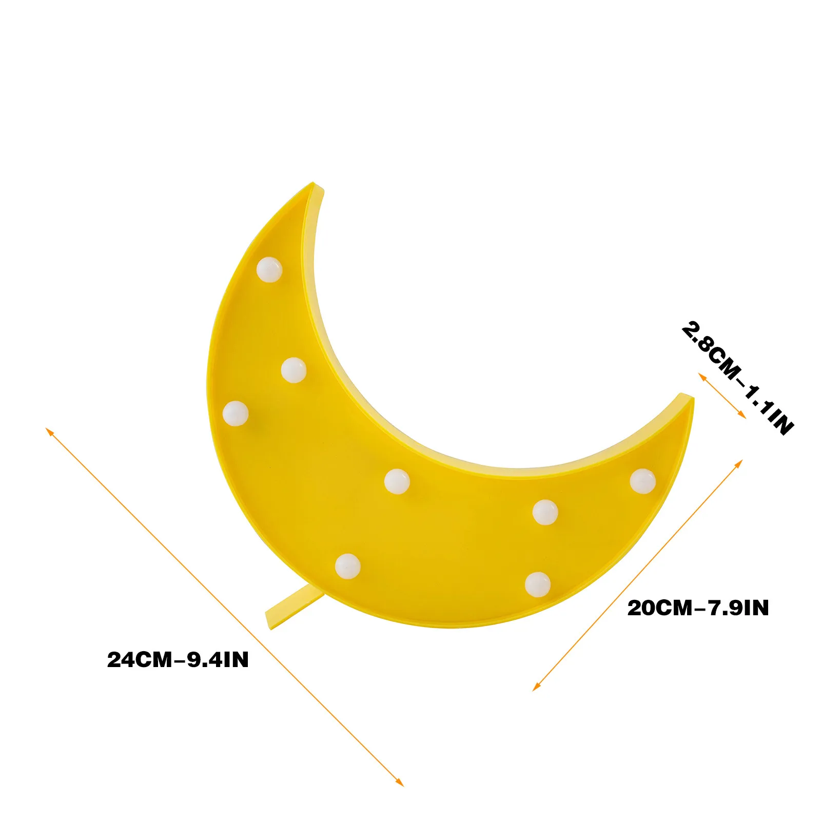 

Ramadan Yellow Moon Shape Led Light Pendant Ramadan Eid Mubarak Decoration For Home Islamic Muslim Party Decor Eid Gifts