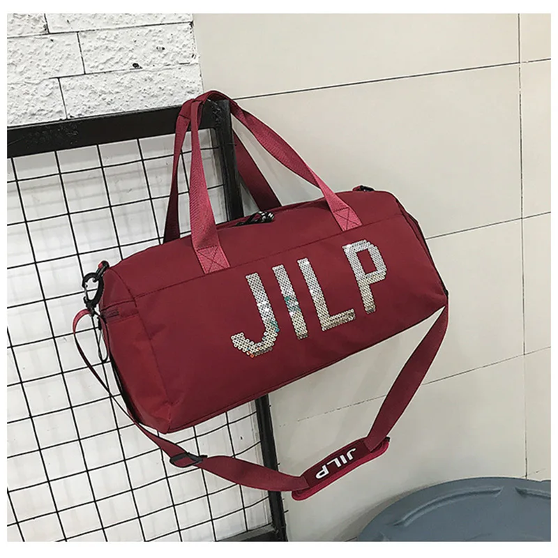 Дорожная водонепроницаемая сумка мессенджер с надписью для фитнеса и йоги