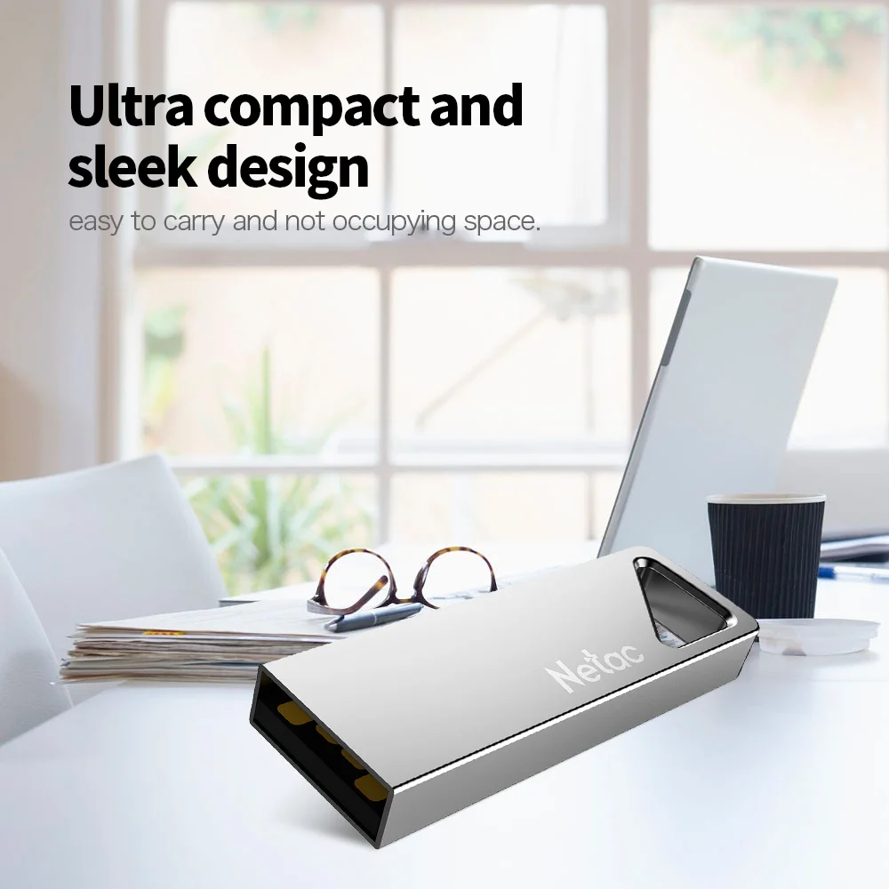 USB флеш-накопитель Netac 32 Гб 16 U326 2 0 High Speed мини-флэш-диск металл 32/16 ГБ Aluninum ручка из