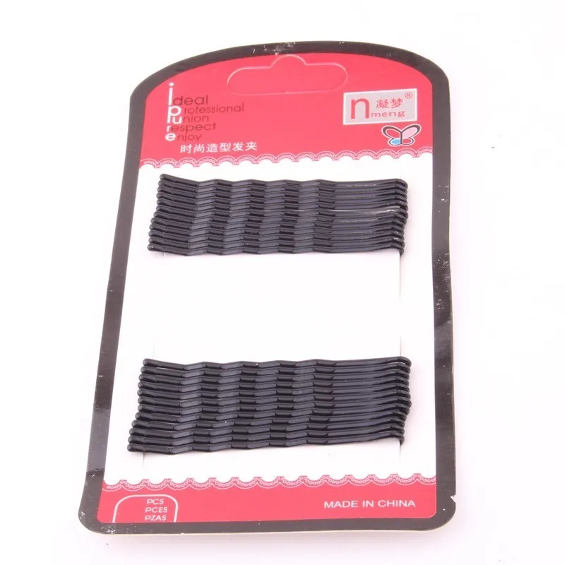 

Wholesale Black U-shape Bp-bobby Hai Pin Simple Hair Clips for Bride Hair Device Dishing Hair Tools Wireline Clamp 24pcs/lot