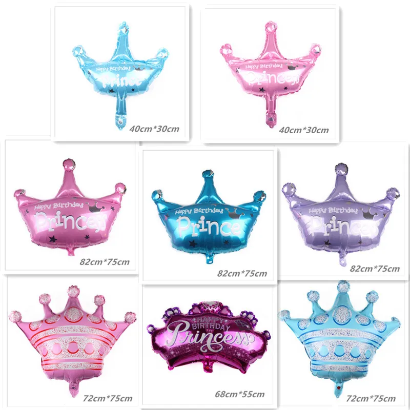 

Color Crown Aluminum Film Balloon Suitable For Wedding Boys And Girls Birthday Anniversary Party Decoration