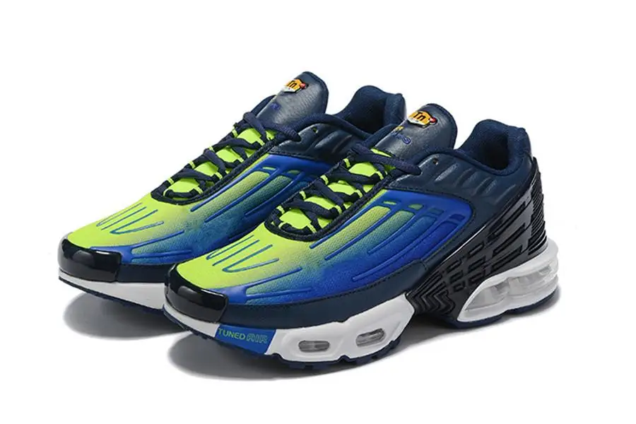 

2021Arrival Plus TN 3 Turned Air Cushion Mens Running Shoes Women Designer Sneakers Red-Blue Spider Anniversary Mens Trainers