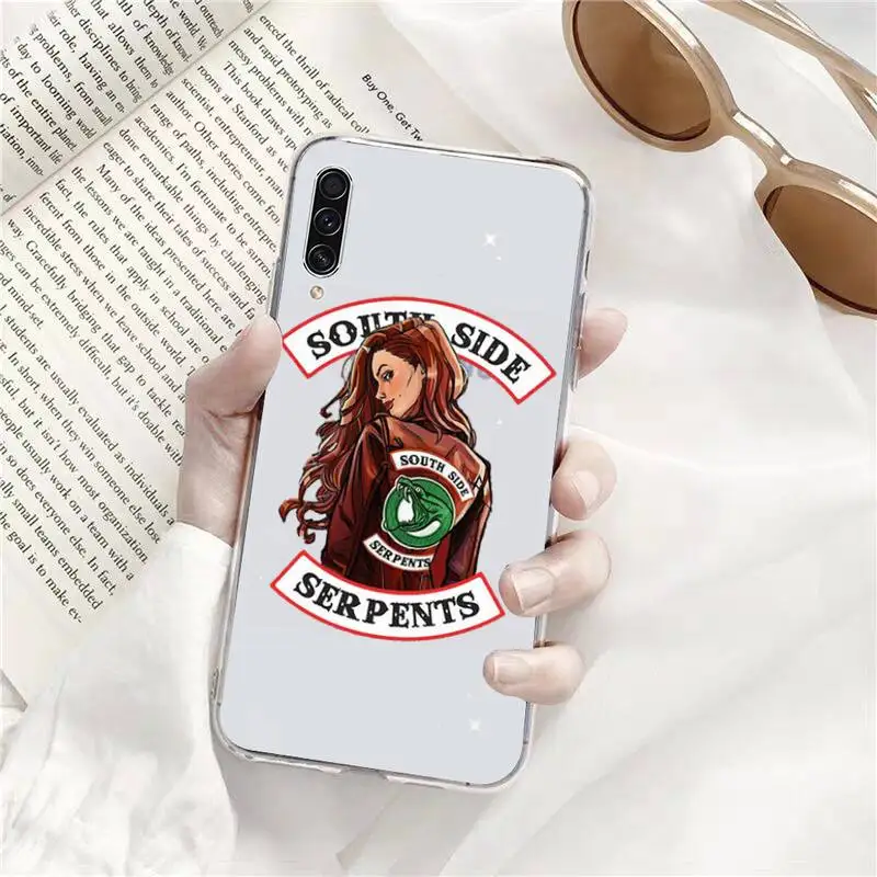 

Riverdale South Phone Case Transparent for Samsung s9 s10 s20 Huawei honor P20 P30 P40 xiaomi note mi 8 9 pro lite plus