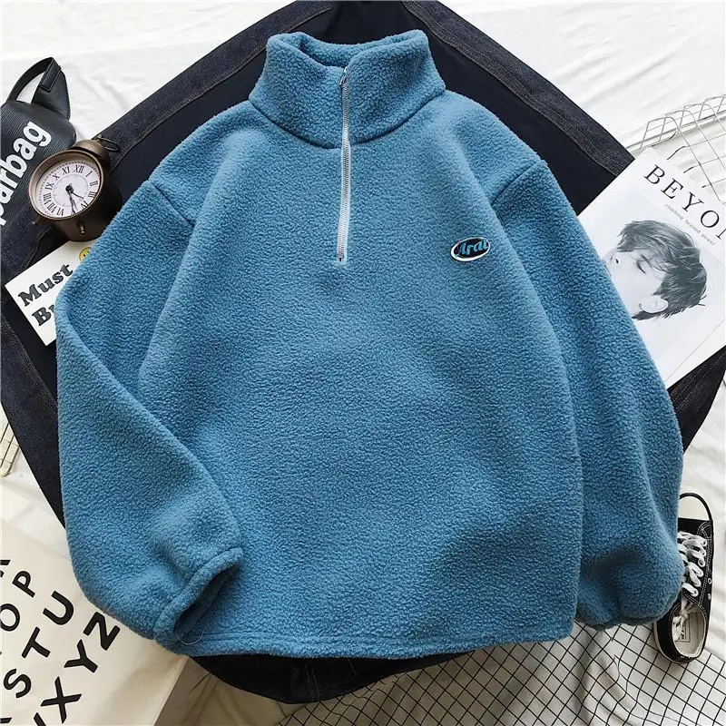 

2020 Spring Sweatshirt Plus Size Women's Hoody Lambswool Women's Sweatshirt Turtleneck Autumn Korean Style Sweatshirts Women