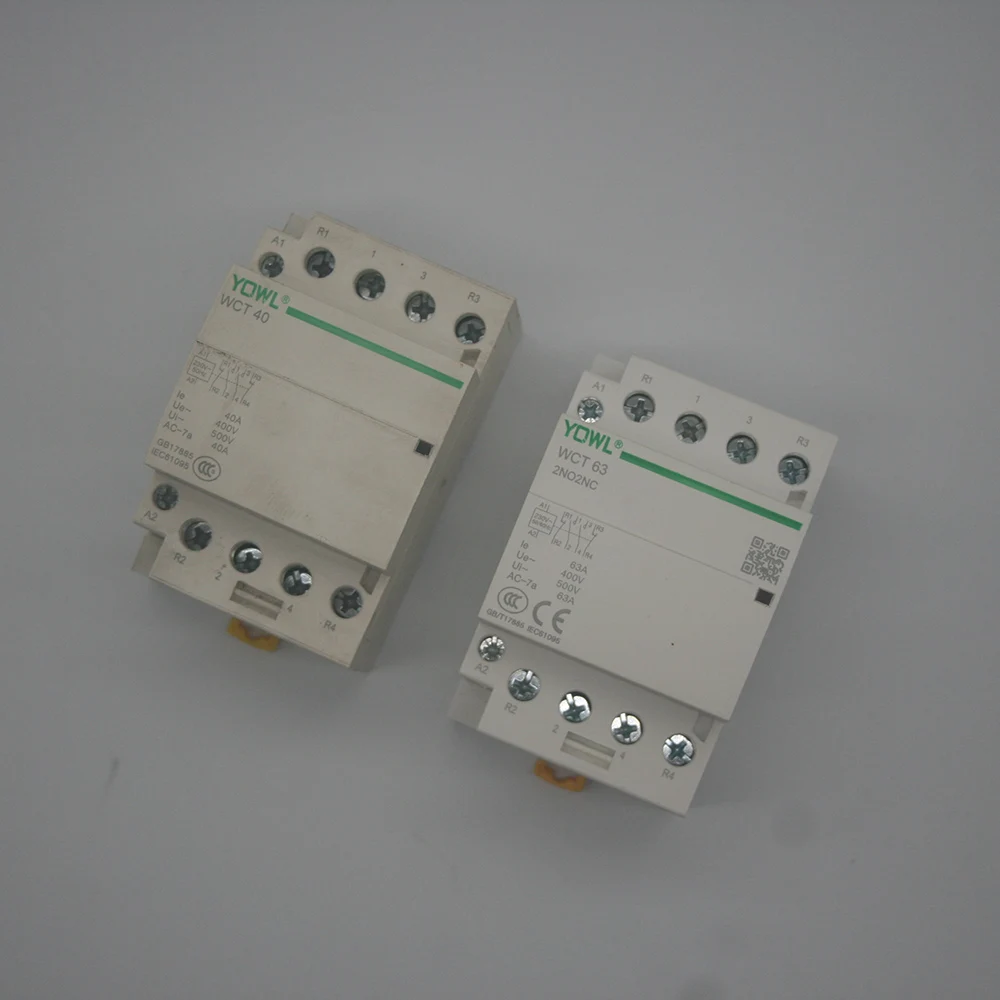4P 40A/63A 220V/230V 50/60HZ din-рейка ac контактор для дома 4NO 4NC 2NO 2NC | Строительство и ремонт