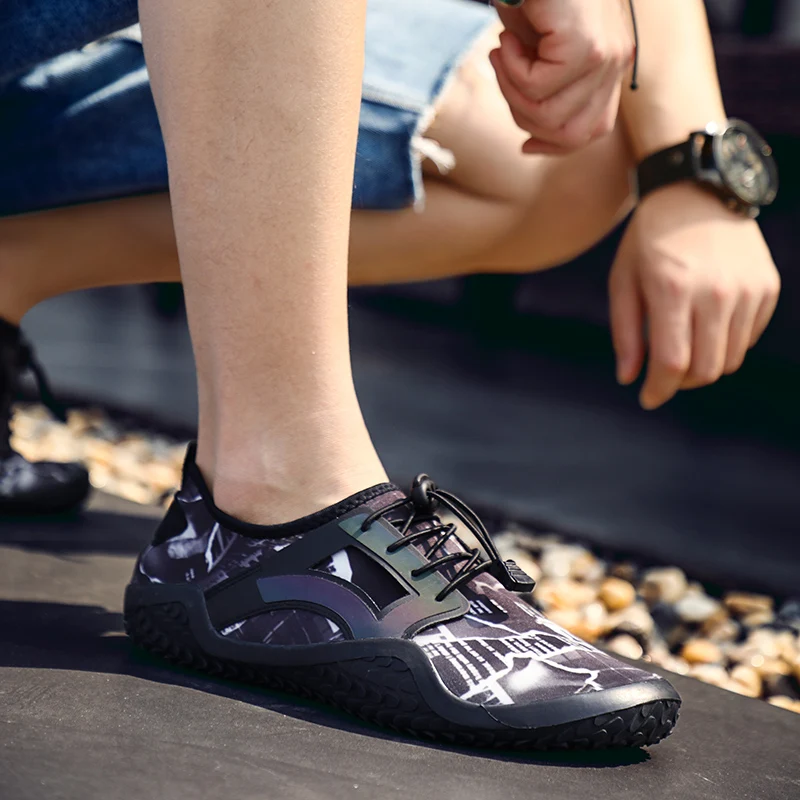 

Men Women Quick-Dry Wading Shoes Water Shoes Breathable Upstream Antiskid Outdoor Sports Wearproof Beach Neaker
