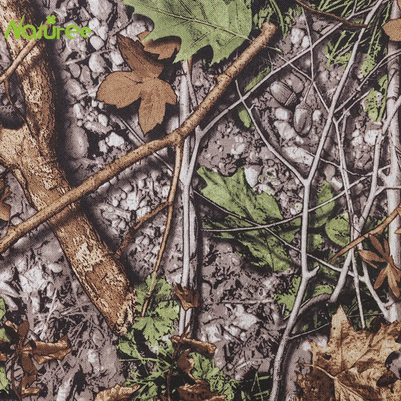 1*1 5 м ткань с принтом большое дерево мертвый лист джунгли камуфляжная Оксфорд для