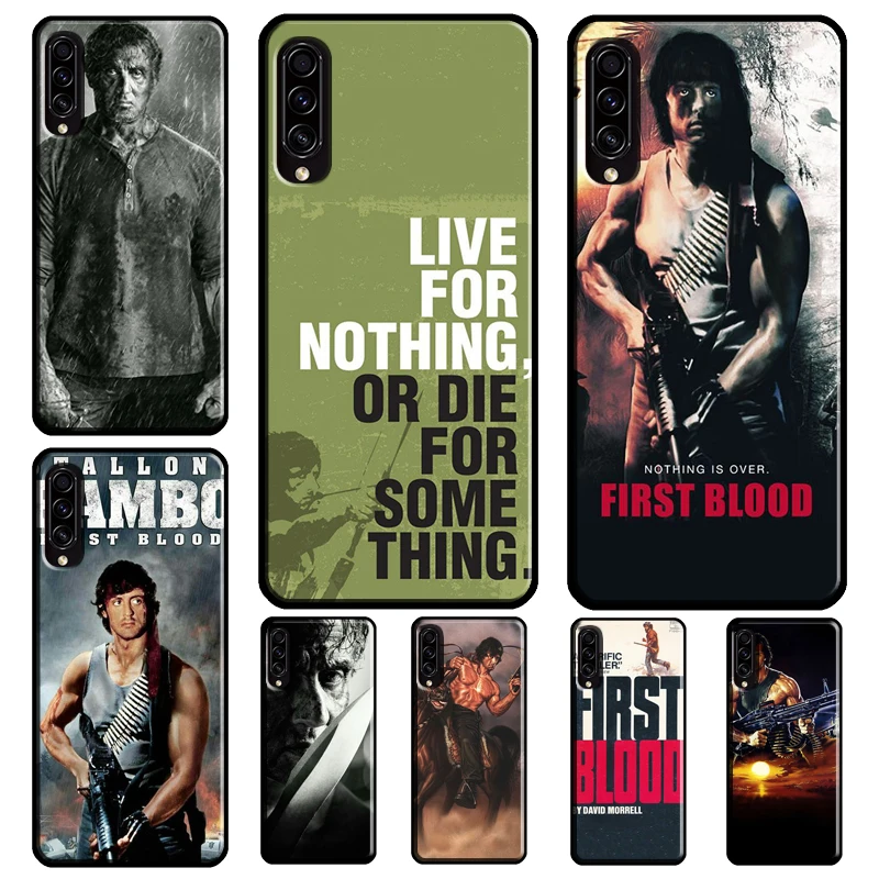 Первый кровь Джон дж. Чехол Rambo для Samsung Galaxy A50 A51 A71 A21s A70 A12 A11 A40 A20e A31 A41 A10 задняя