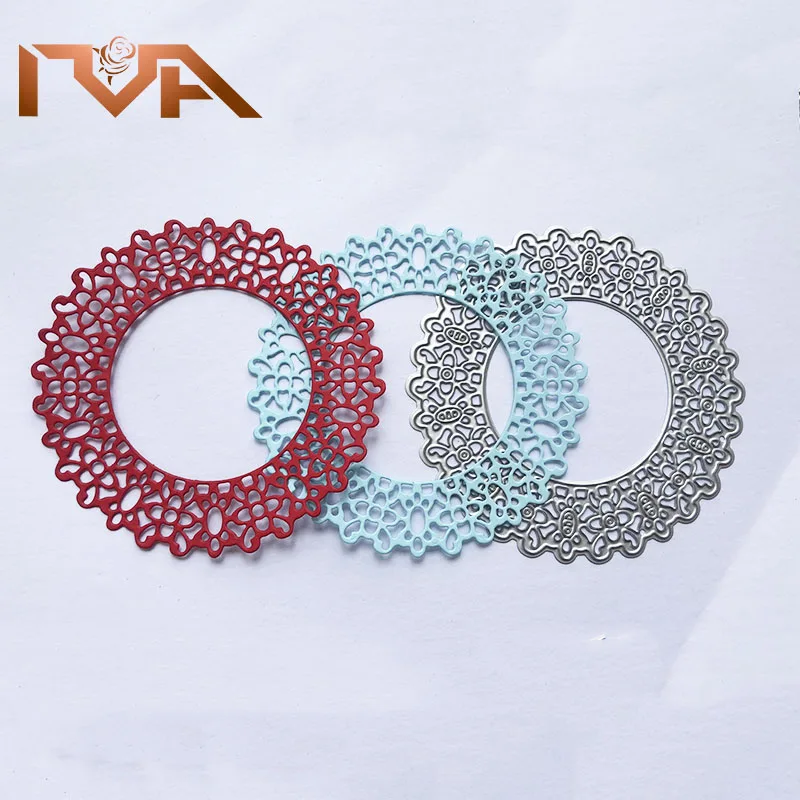 Изготовление ремесел металлические пресс формы Mini Circle Burst круглые рамки для