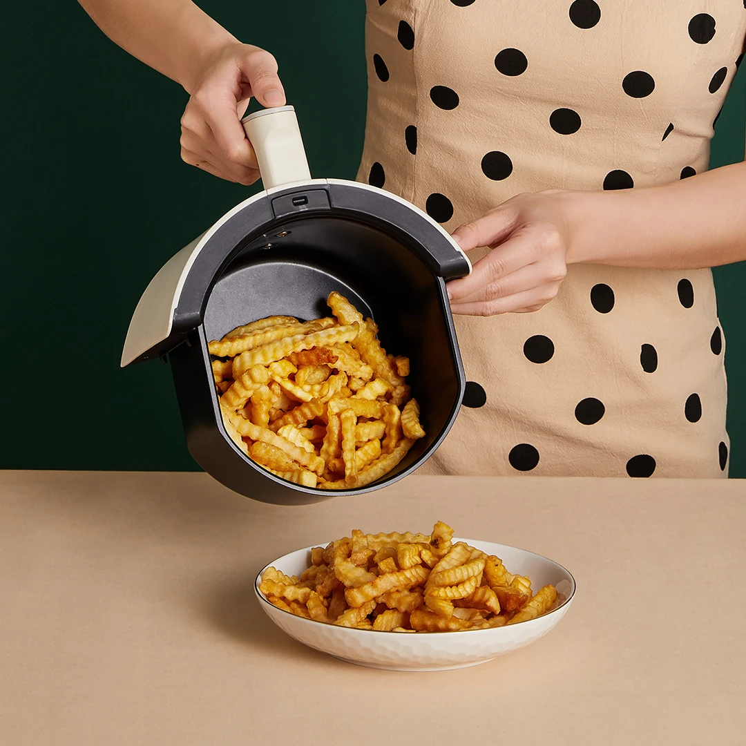 YouPin Q плита фритюрница без масла жира многофункциональная для пиццы курицы