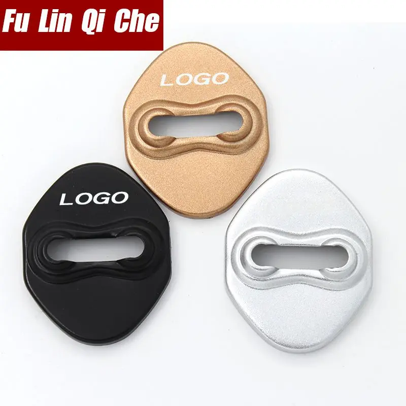 Алюминиевый сплав Автомобильный Дверной замок Защитная крышка для Honda CRV CR V 2012 2013