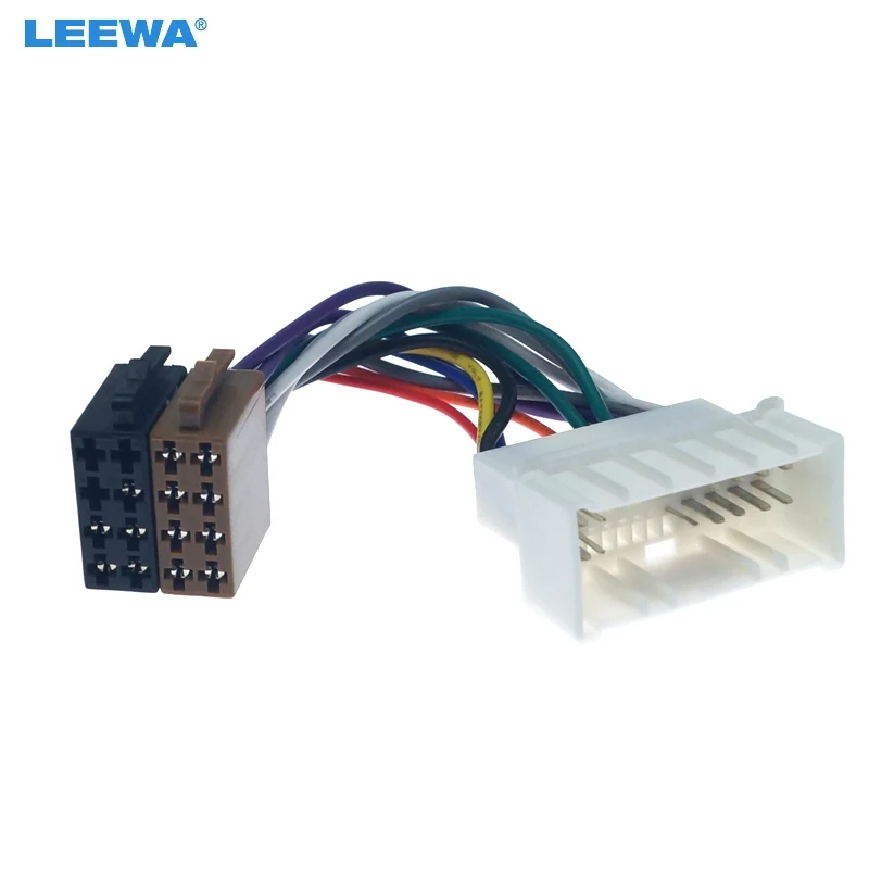 LEEWA 10 компл. Автомобильное CD-радио жгут проводов оригинальные Головные