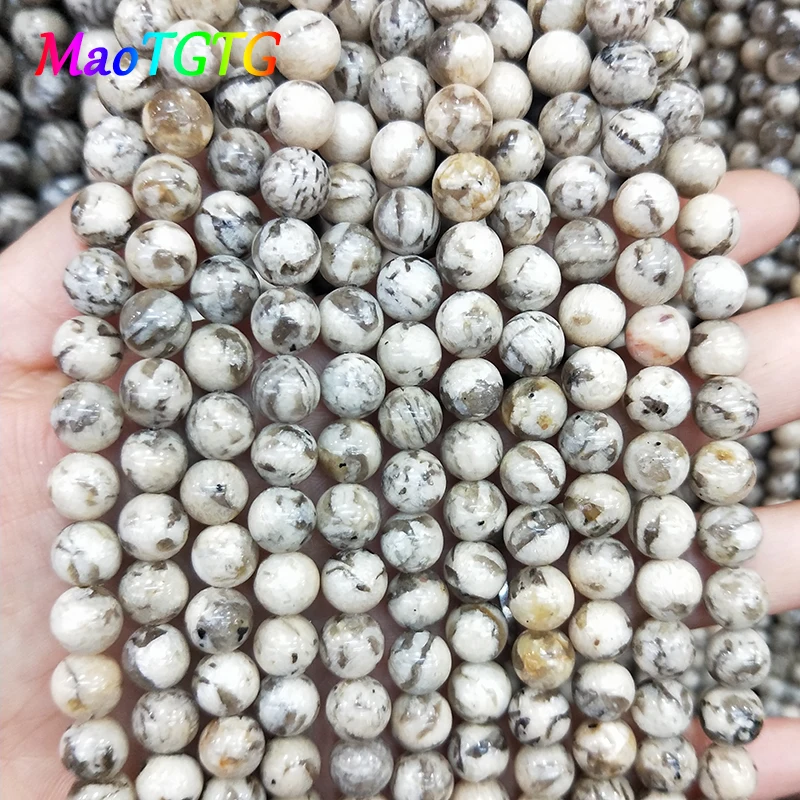 

Natural Feldspar Round Beads For Jewelry Making Bracelet Necklace 6/8/10/12mm Natural Stone Round Loose Feldspar Beads Wholesale