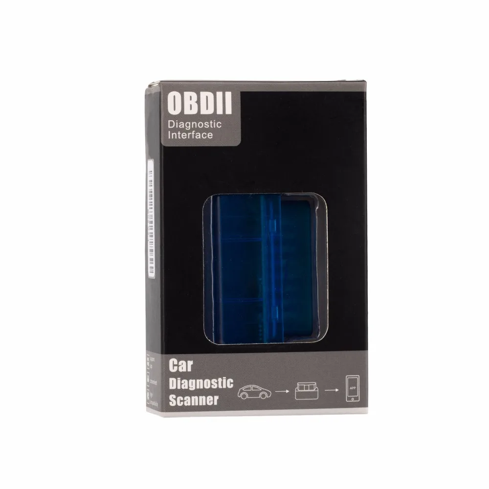 Диагностический инструмент OBD2 ELM327 V1.5 с чипом PIC18F25K80 Mini ELM 327 версия 1 5 Bluetooth 3 0 для