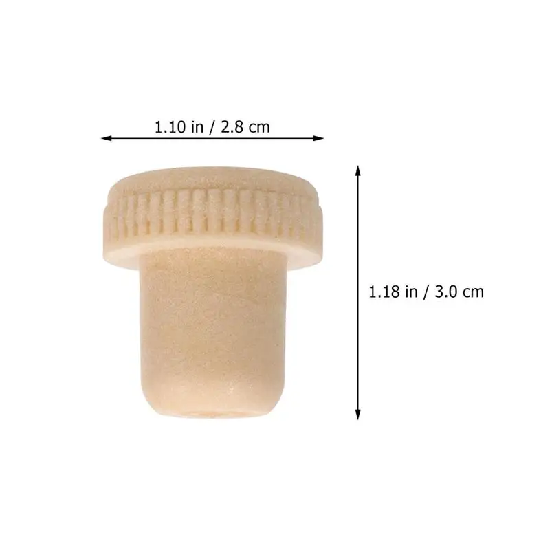 

20pcs Wooden Wine Bottle Stoppers Home Brew Wine Bottle Sealing Plugs Wood Lid Cap Keeper Bar Kitchen Tools