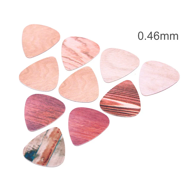 

IRIN 10pcs Newest Wood grain Guitar Picks Thickness 0.71mm guitar strap guitar stringsThickness 0.46mm Thickness 1.00mm