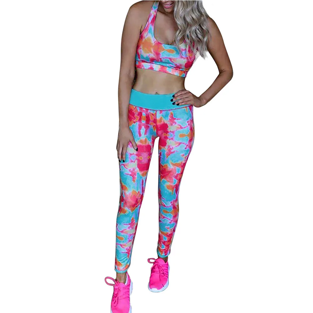 

New Digital Printing Leggings Women's Hip Graffiti Sports Yoga Pants Ultra-Stretch Slim Pants