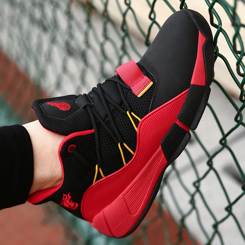 Новинка 2020 модные спортивные детские удобные баскетбольные кроссовки для