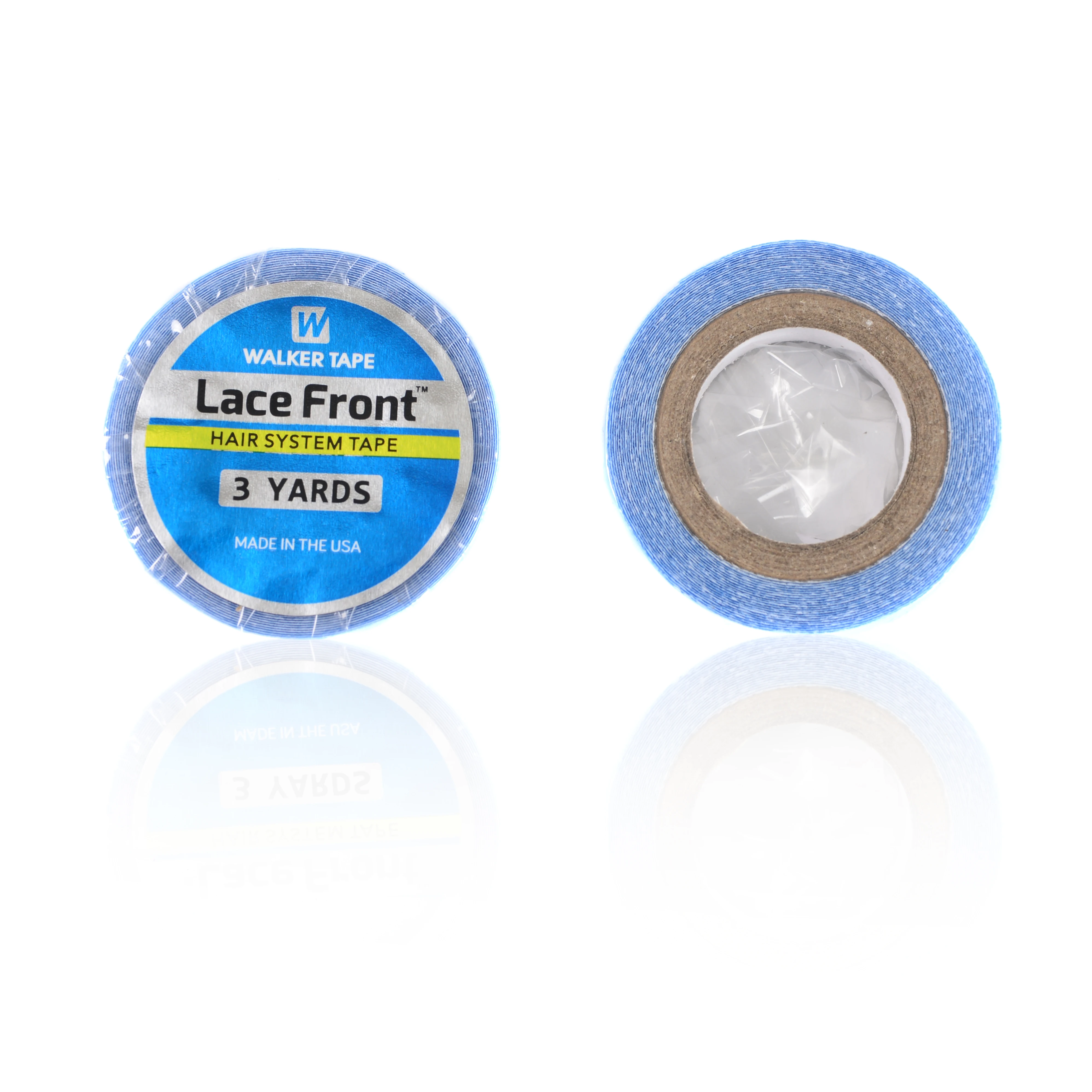 

0.8cm*3 yards Blue Lace Front Tape Double-sided Adhesive Tape for Tape Hair Extension/Lace Wig/Toupee
